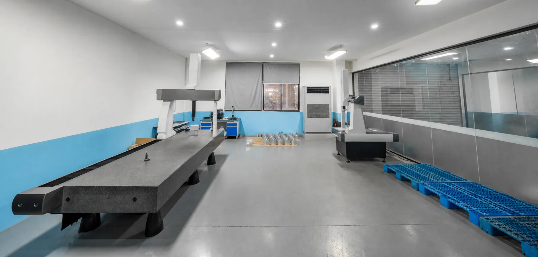 Dimensional inspection and testing center