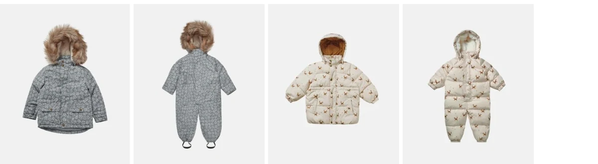 Anonymized childrenswear production example